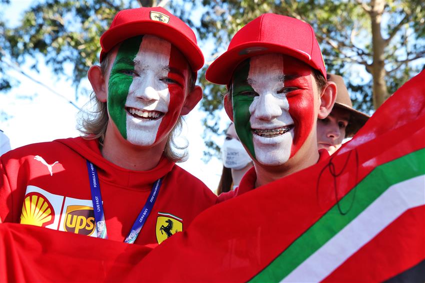 Monza Italian fans